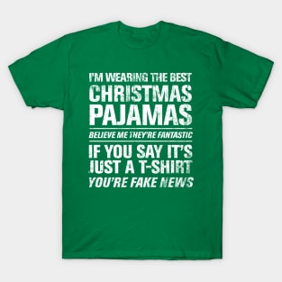 THE BEST CHRISTMAS PAJAMAS T-Shirt